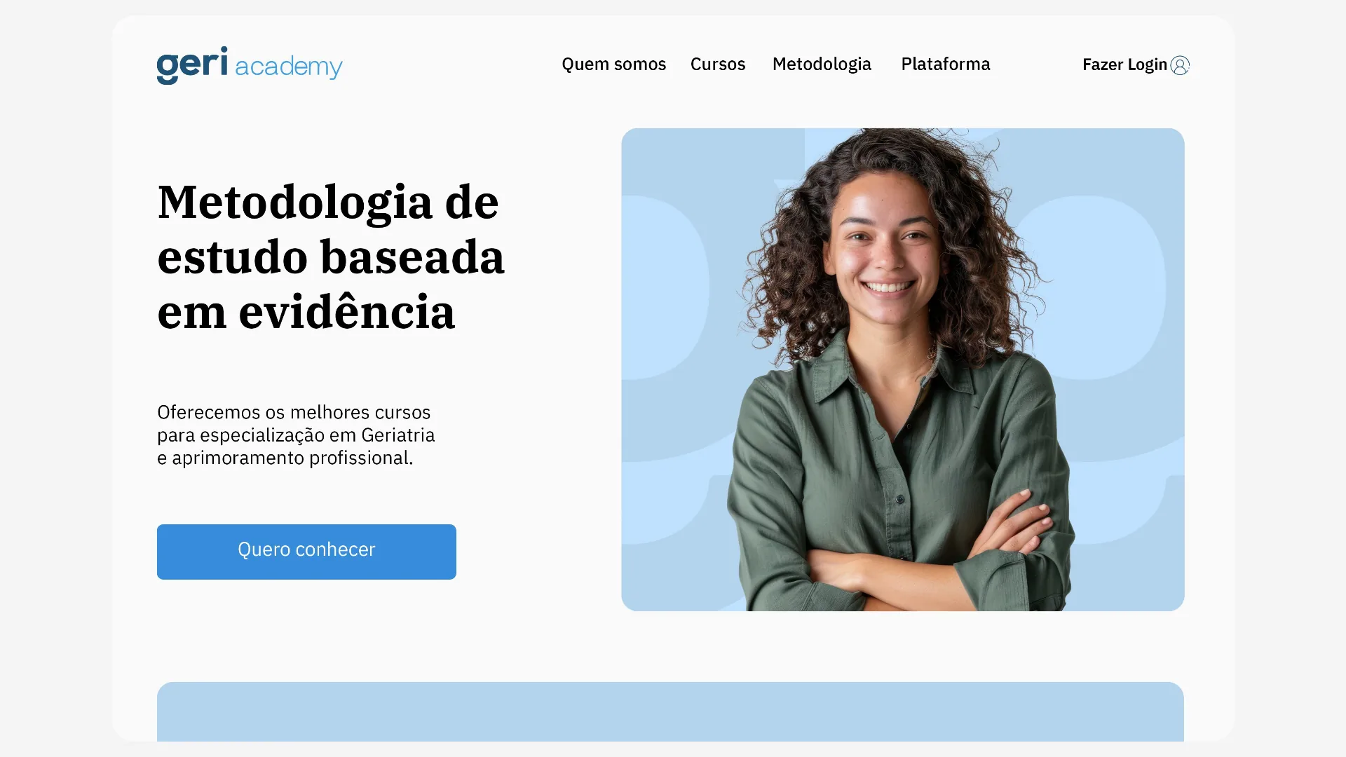 Geriacademy — aplicação 1